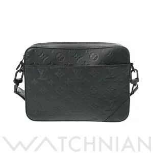 Louis Vuitton Shadow Black Duo Messenger Noir Black Shoulder Bag